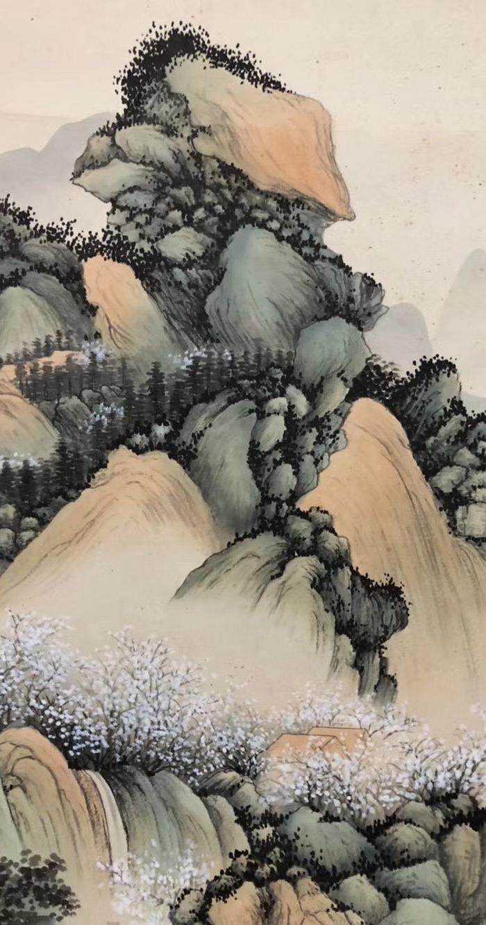 吴湖帆山水画zj