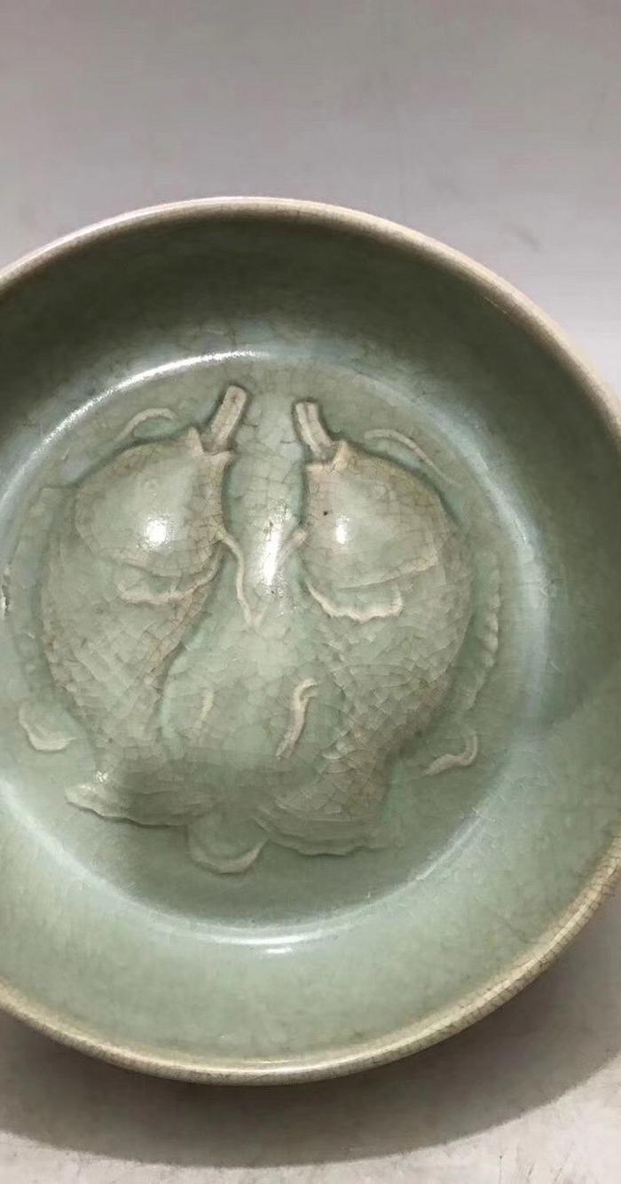 汝窑双鱼洗