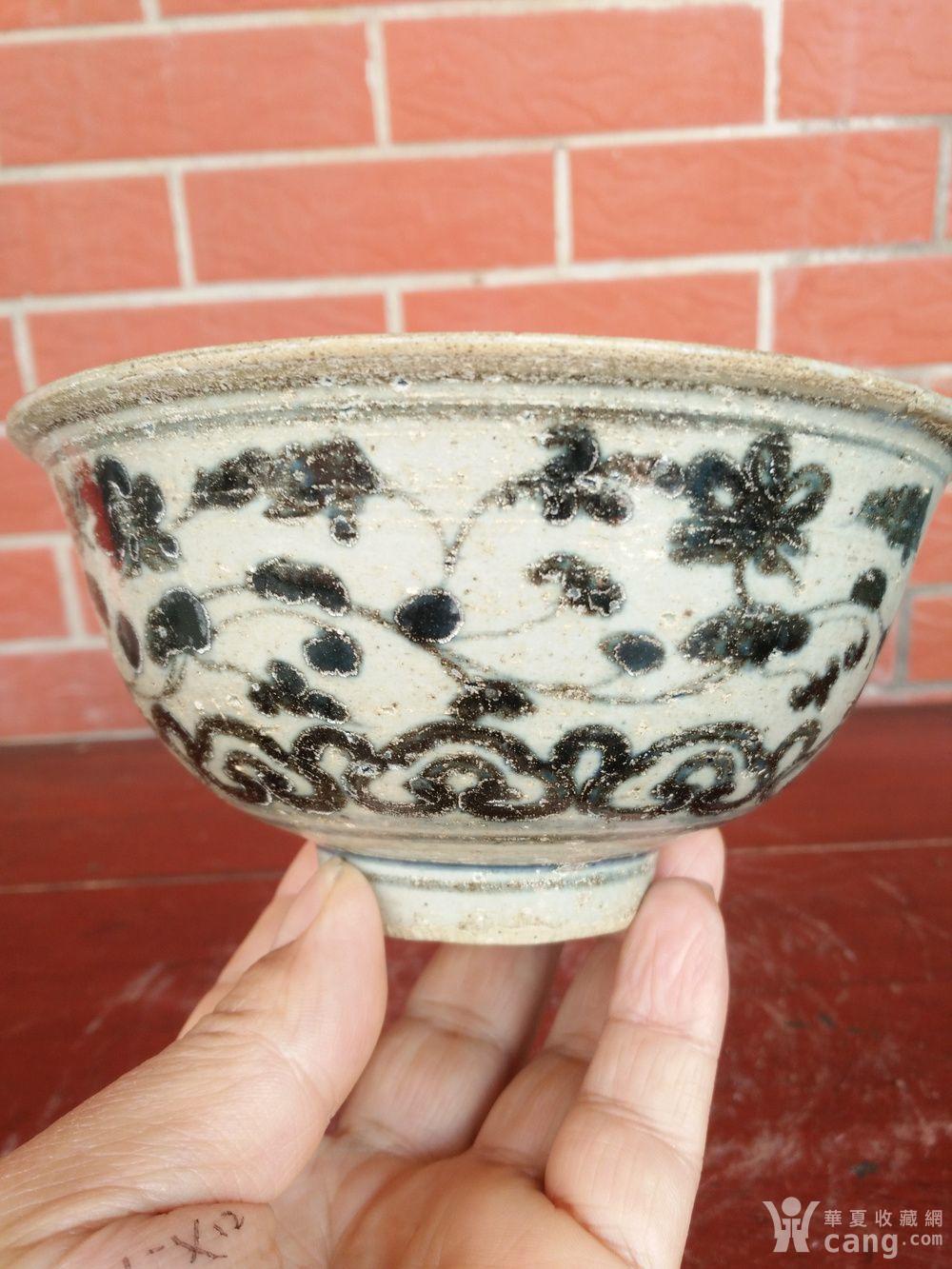 真品洪武青花碗