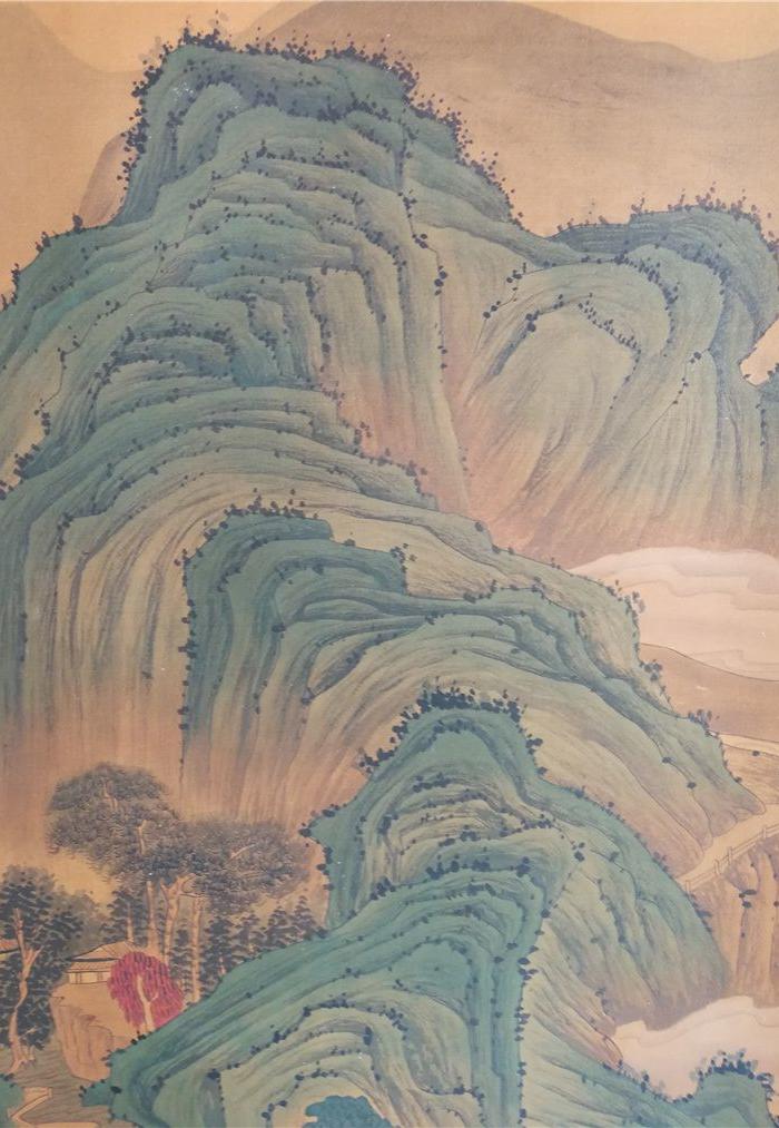 赵子昂山水图