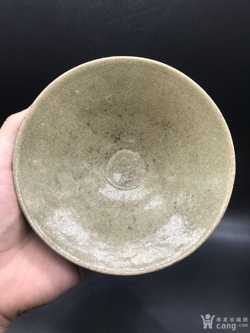 诚不欺你 越窑青釉玉璧底斗笠盏