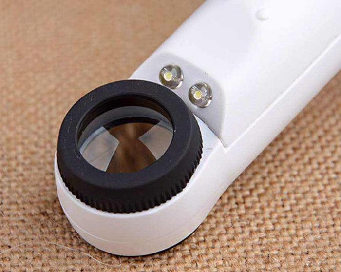 35元包邮!高清40倍放大镜!鉴定瓷器玉器钱币