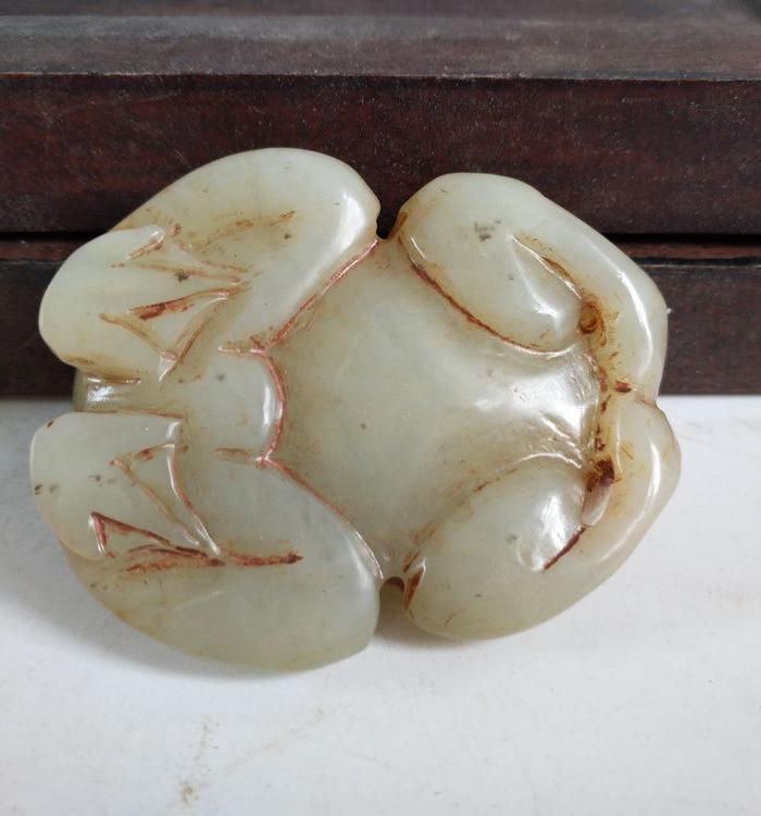 收来明代蟾蜍摆件