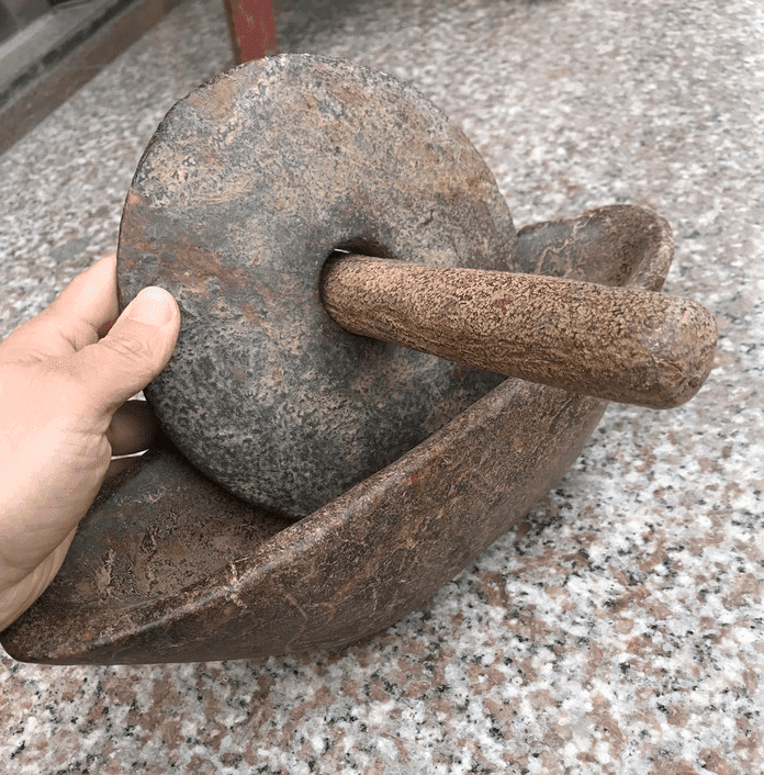 石药碾 中药碾子 石雕药碾 老石器