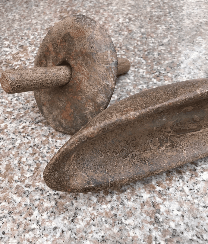 石药碾 中药碾子 石雕药碾 老石器