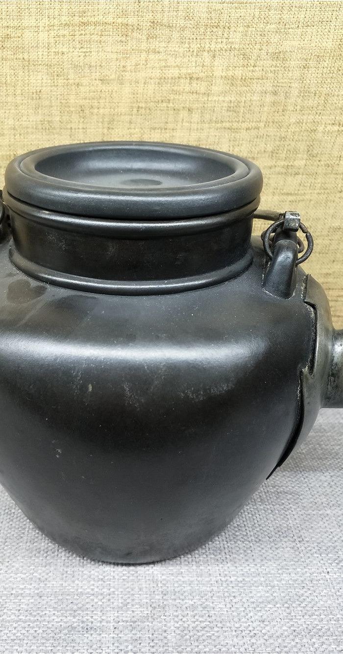 民国时期紫砂包锡壶