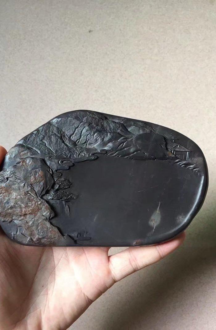 端砚 老坑砚台_地摊交易_华夏收藏网