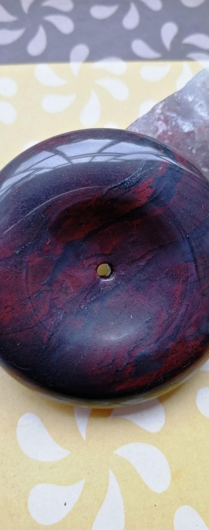 天然桂林鸡血玉,朱砂玉