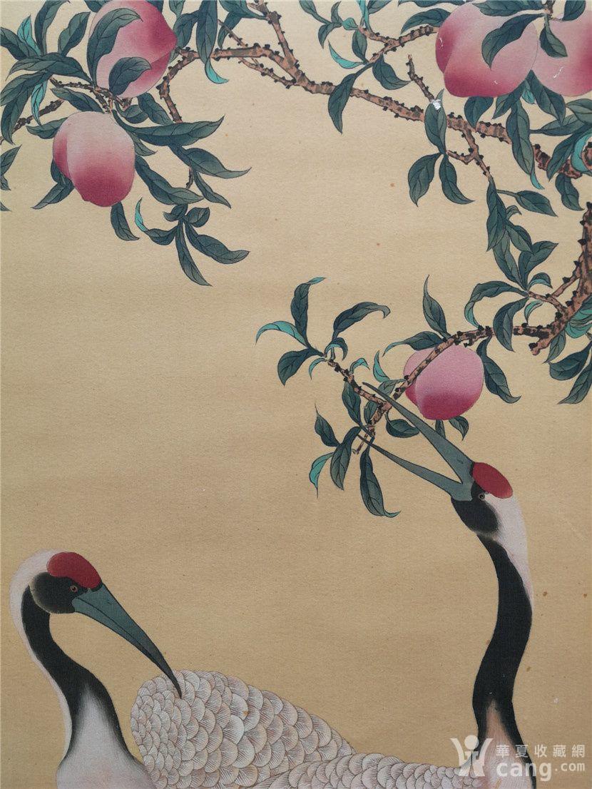 陈之佛鹤寿图作品