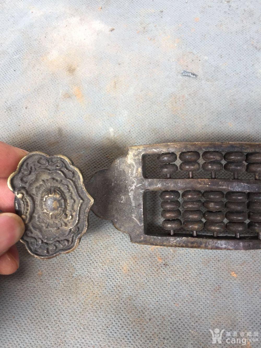 民国时期如意铜算盘_地摊交易_华夏收藏网