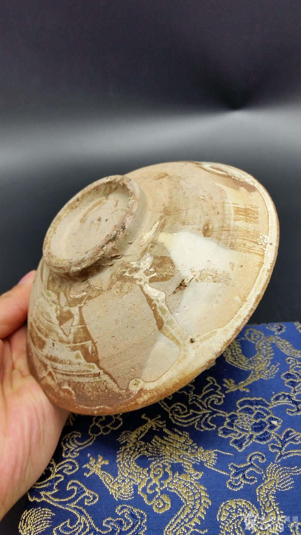 耀州窑白釉盘子