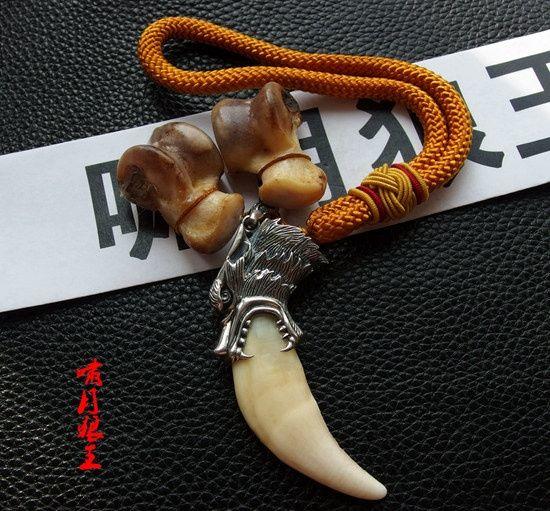 狼髀石 狼髀骨 脚后跟关节骨 辟邪 招财 逢赌必赢