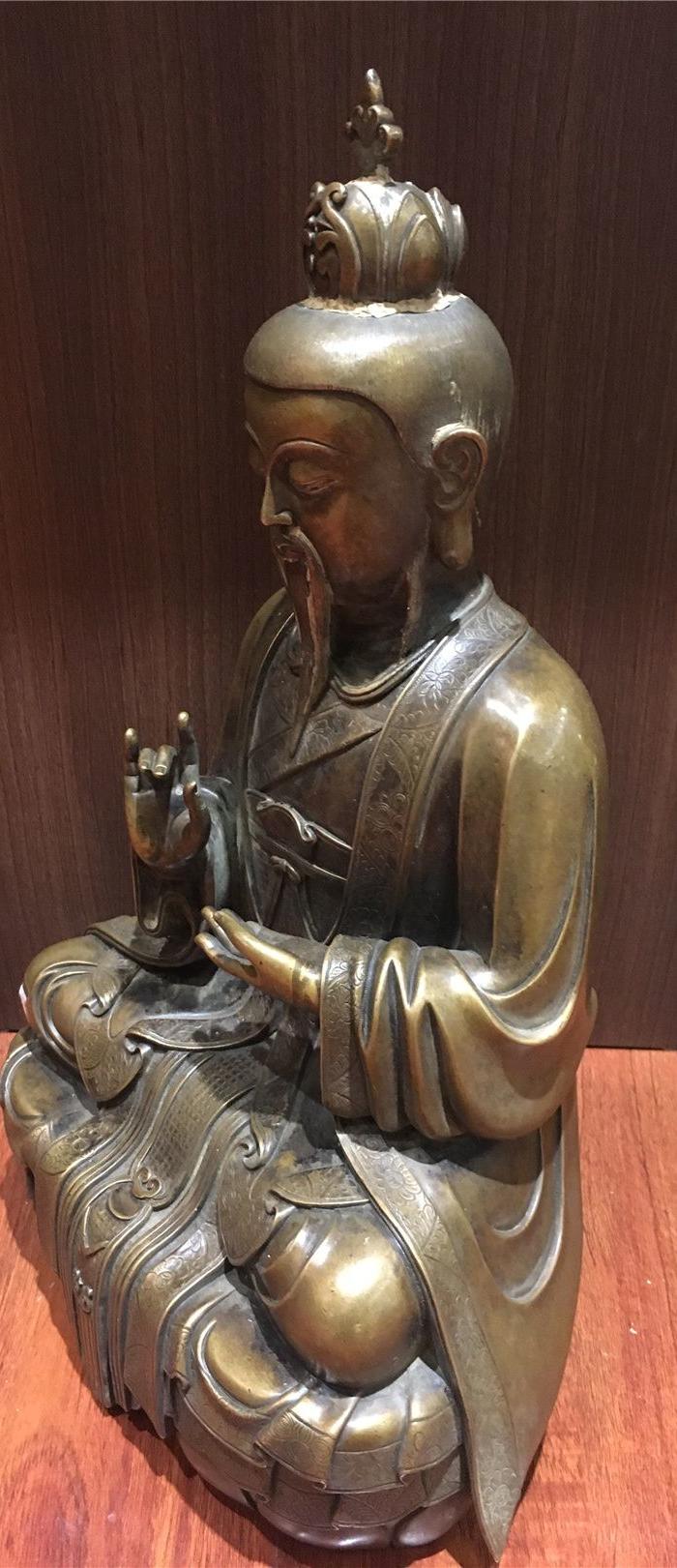 铜太上老君像