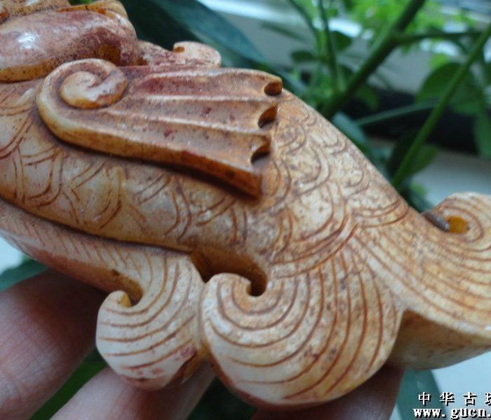 老和田玉龙螭吻