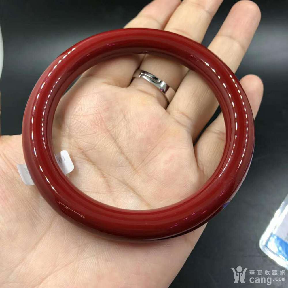 天然红珊瑚拼接手镯