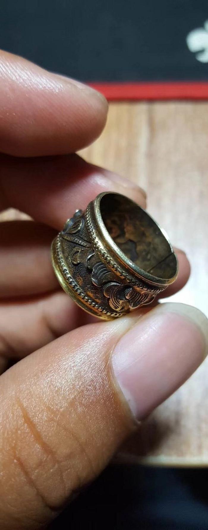 清代银包金圈戒_地摊交易_华夏收藏网