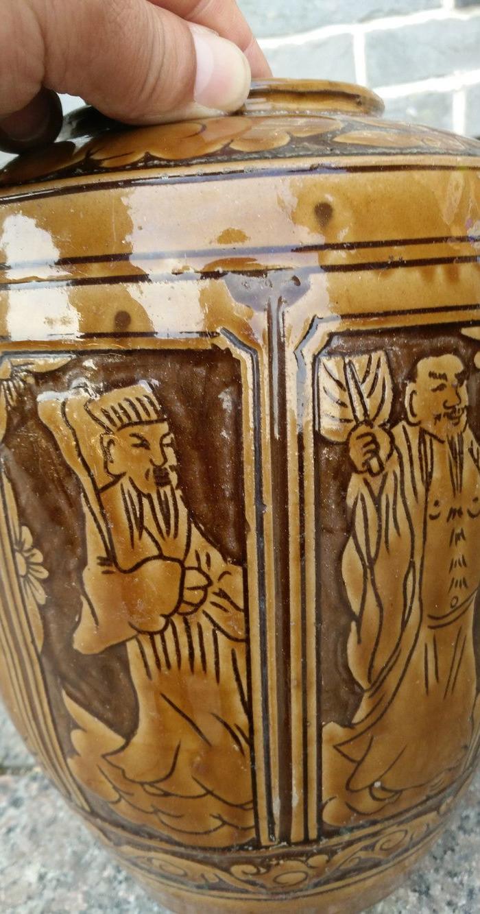 精品马口窑八仙罐