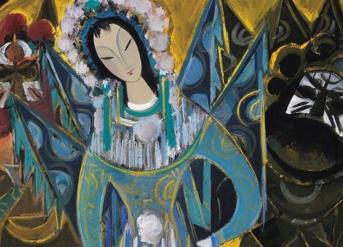 林凤眠杨门女将之穆桂英