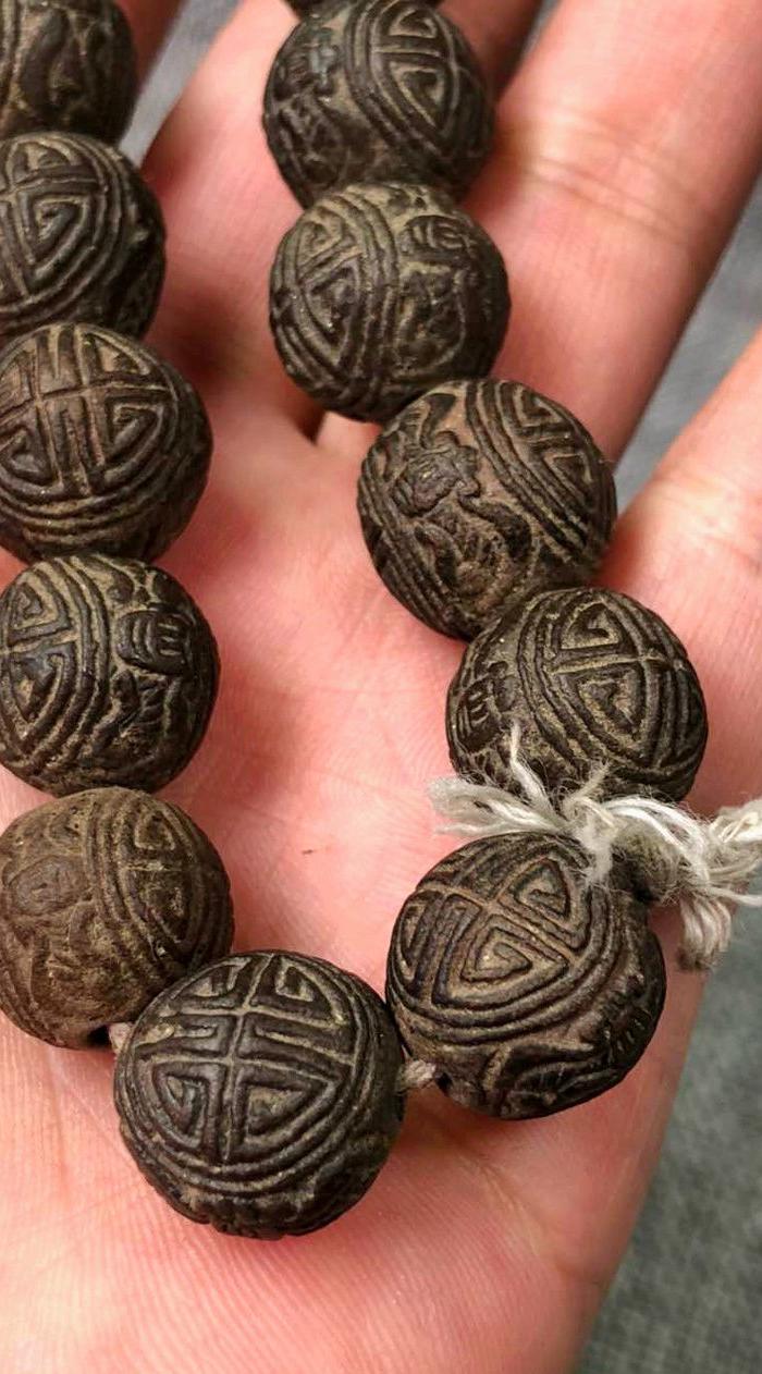 清代很开门 合香 福寿 珠