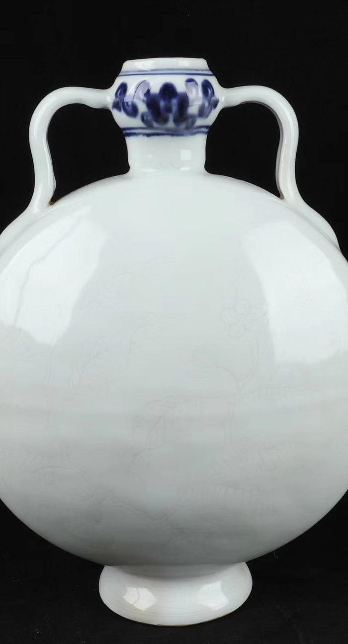 双耳抱月瓶图片_来自藏友画船听雨眠琳_瓷器_地摊交易_华夏收藏网