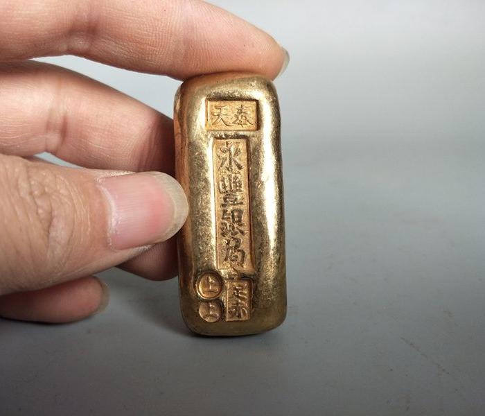 清代少见老金条