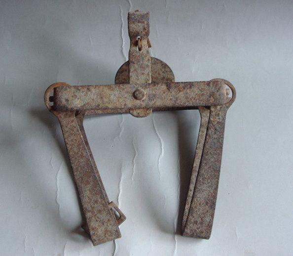 老民俗早期捕猎夹子