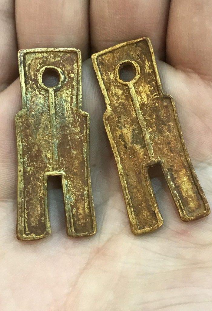 金布币一对_金布币一对价格_金布币一对图片_来自藏友盛装收藏_杂项