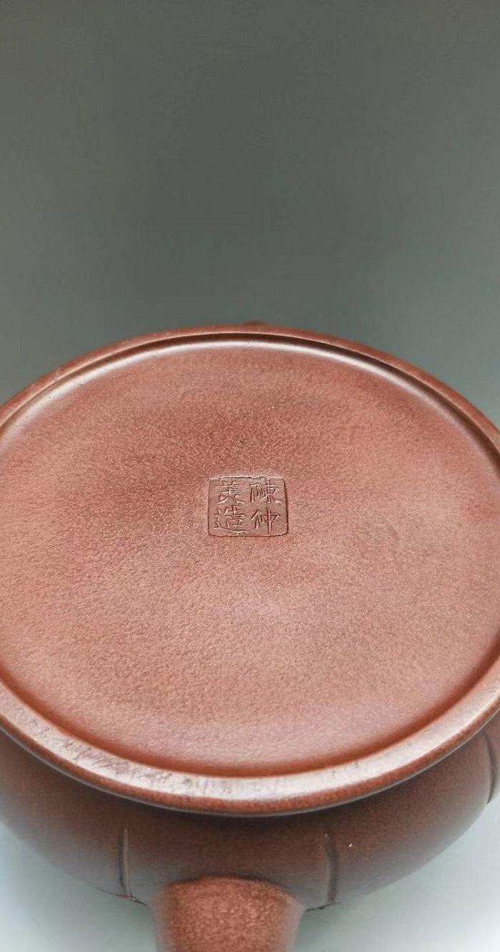 陈仲美,明万历时人,陈仲美的紫砂壶作品