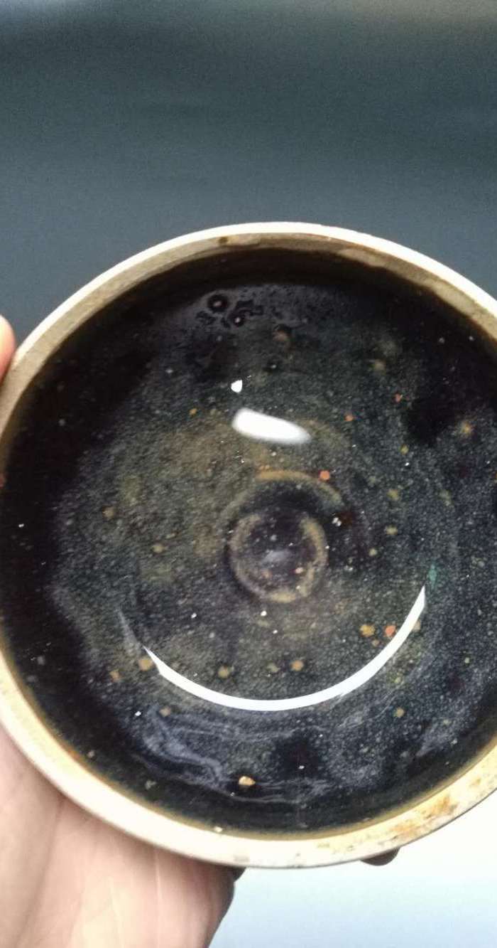 三包宋吉州窑金油滴盏