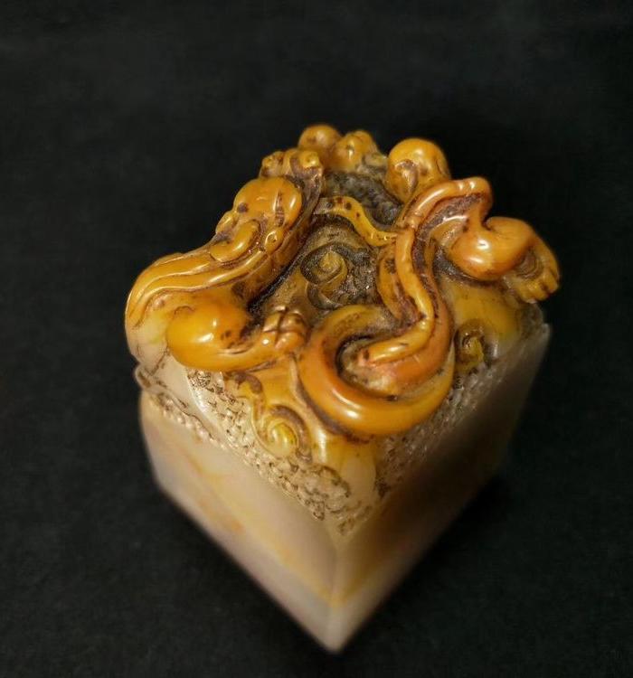 清 王云 款 寿山石老印章