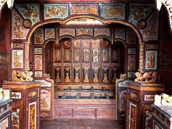 1813鎏*刻三进拔步床千工床架子床木雕床