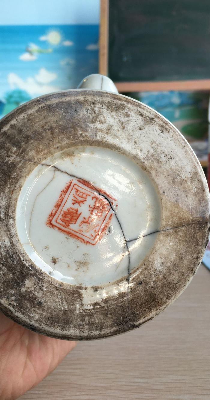 晚清民国大名家唐子桢茶壶