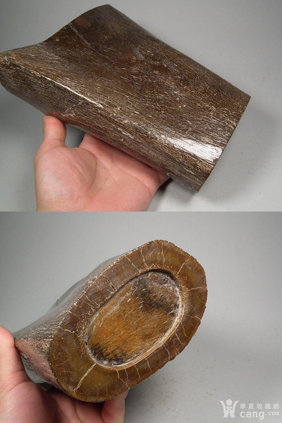 清代晚期至民国猛犸象骨制大笔筒