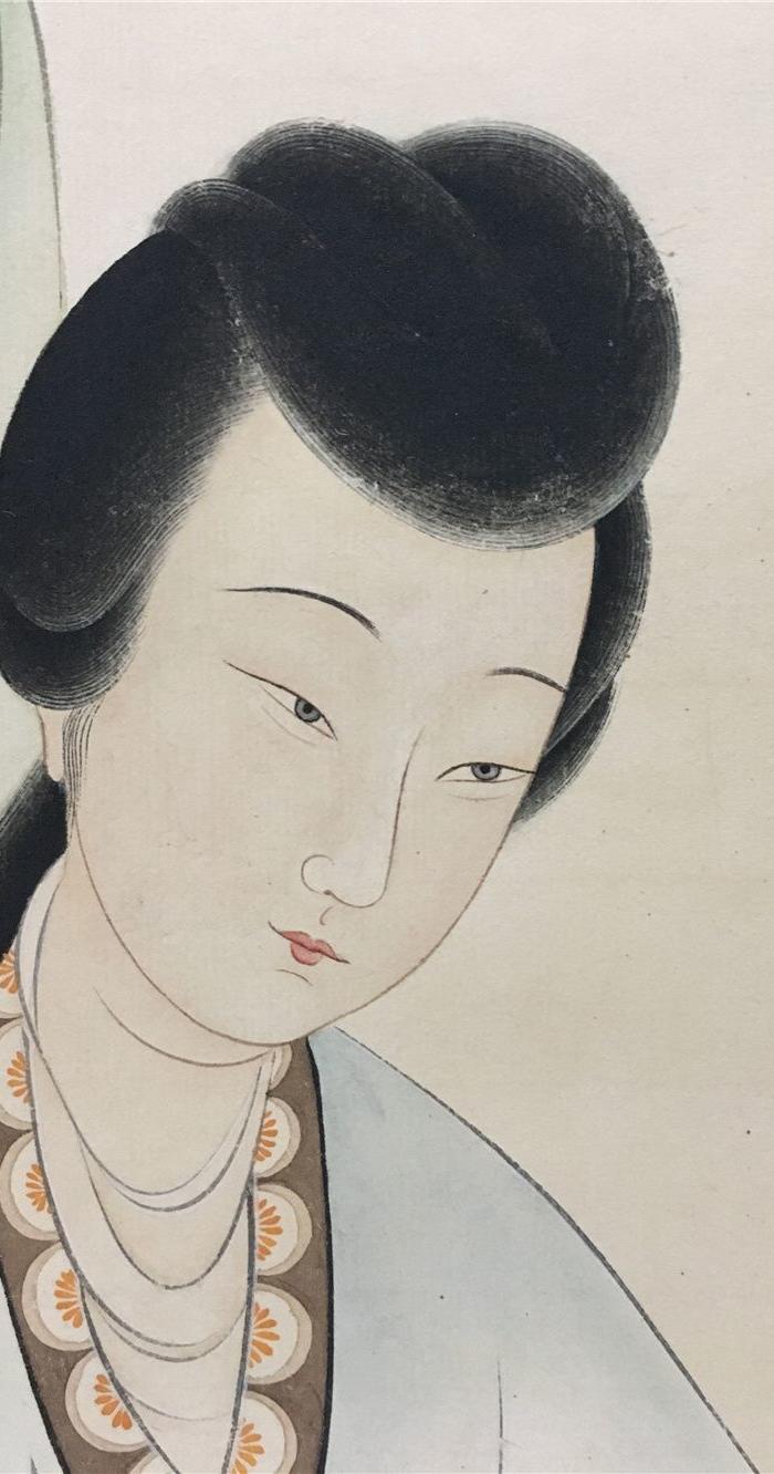 陈少梅仕女图