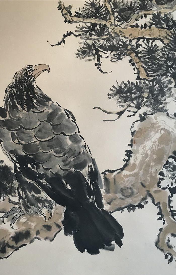 徐悲鸿松鹰图