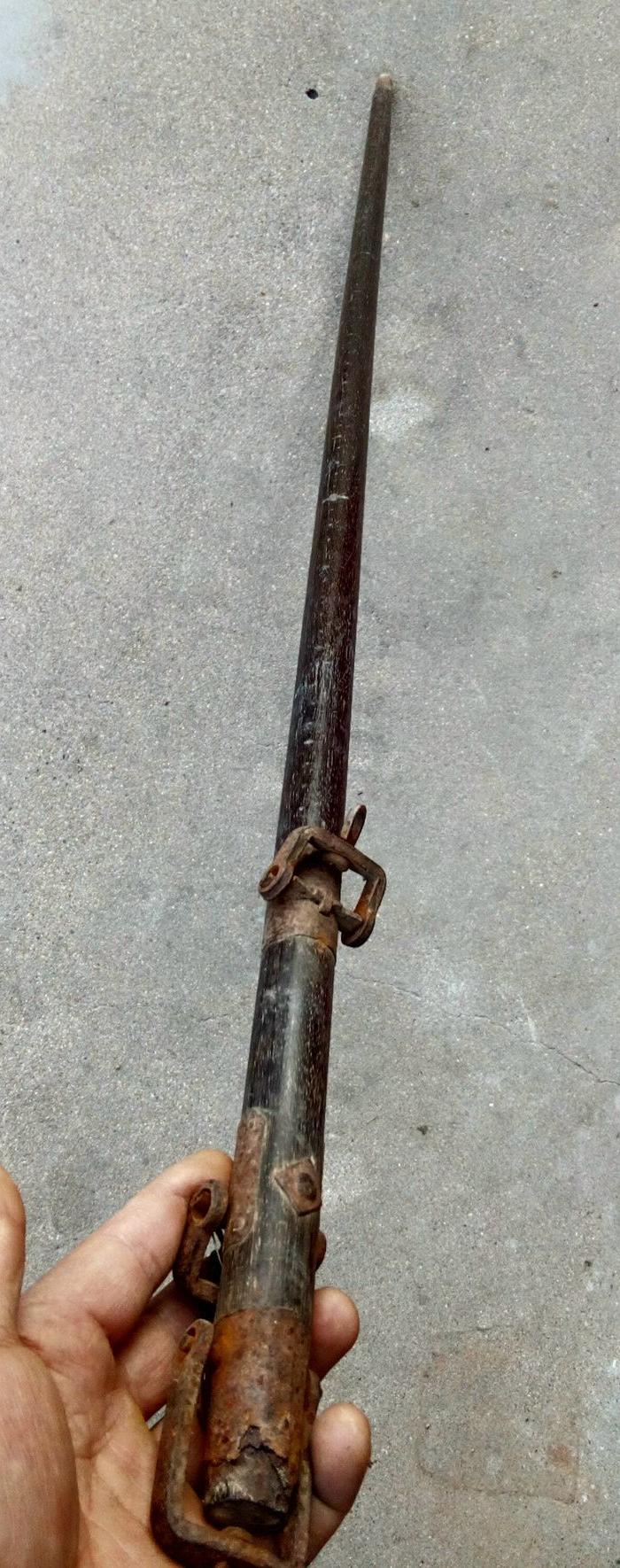 品相一流的铁力木老称杆