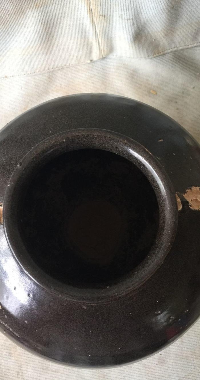 假一赔十,糖巩县窑黑釉罐