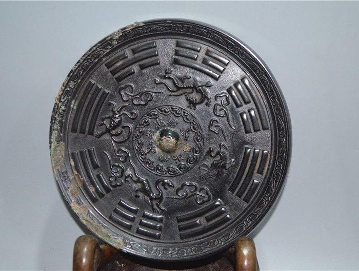 古代四方八卦镜