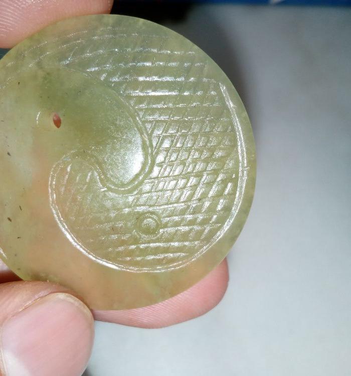 创汇时期 老岫玉牌子