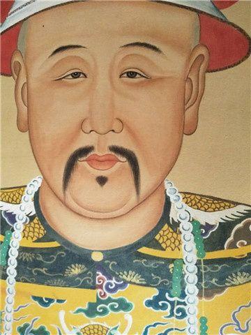 郎世宁手绘帝像