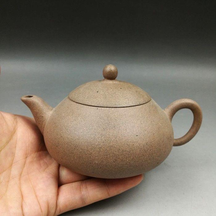 早期全手工段泥紫砂壶