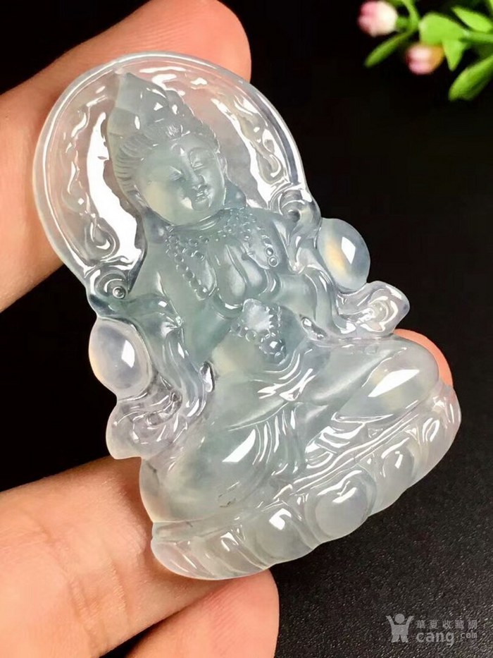 翡翠观音牌子