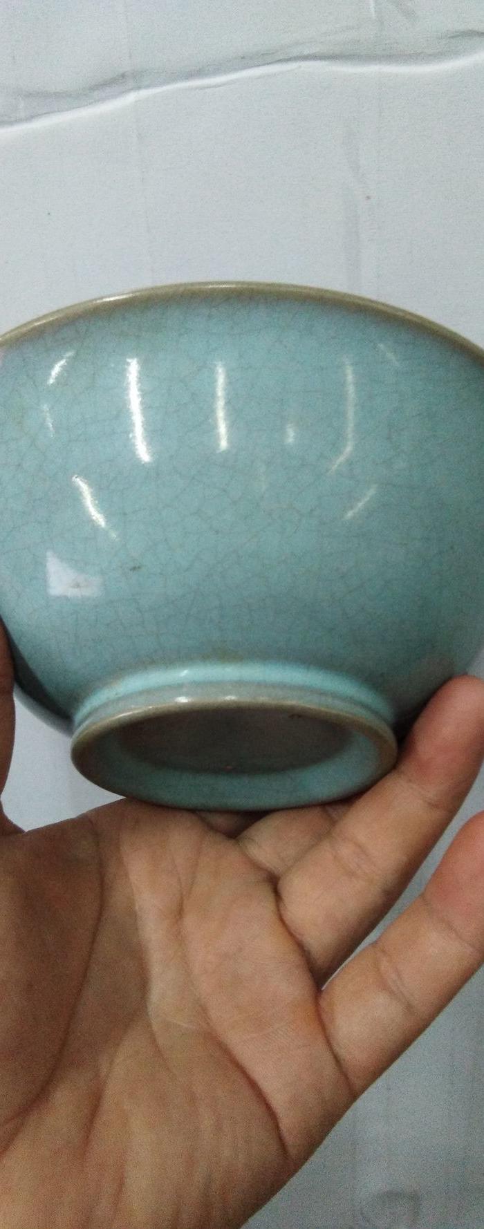 汝窑开片小碗
