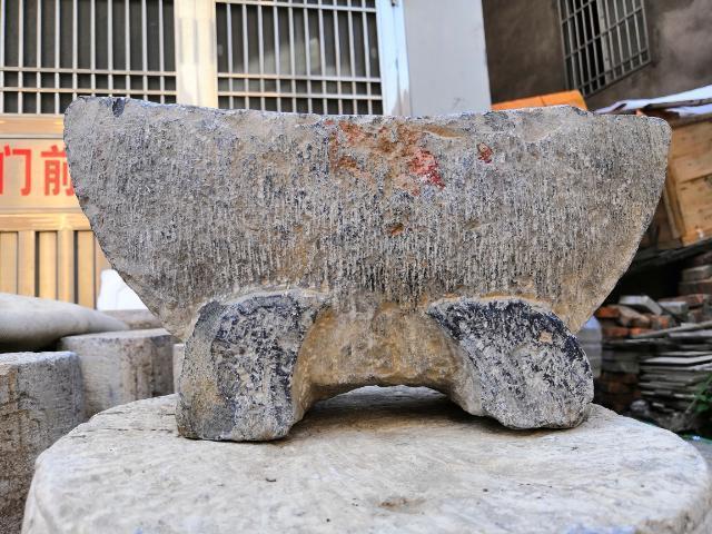 船形老青石碾槽