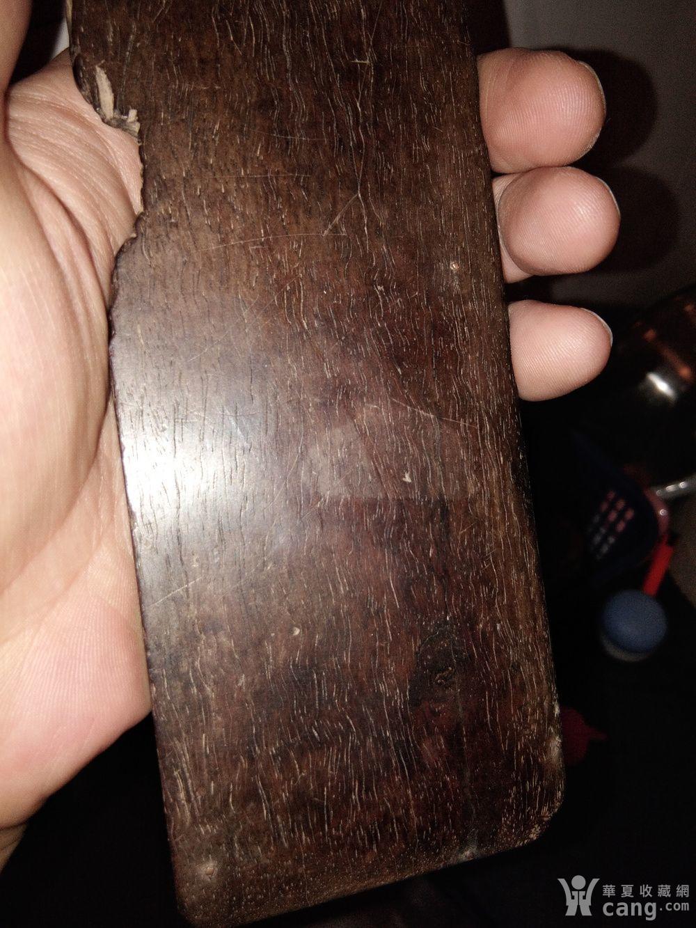 老紫檀木板一块 包老