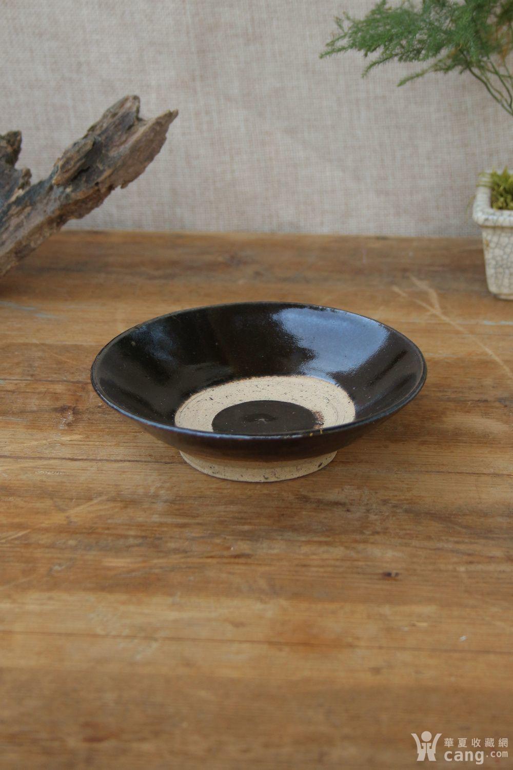 南宋酱黑釉叠烧茶盏