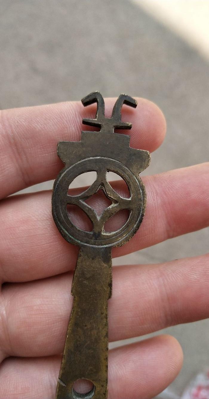 清代特殊钥匙一个