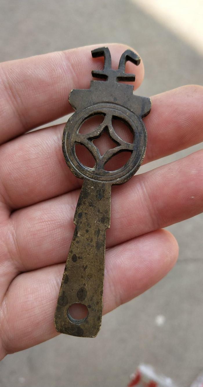 清代特殊钥匙一个