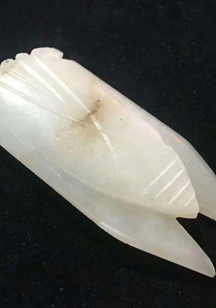 精品和田玉,口蝉