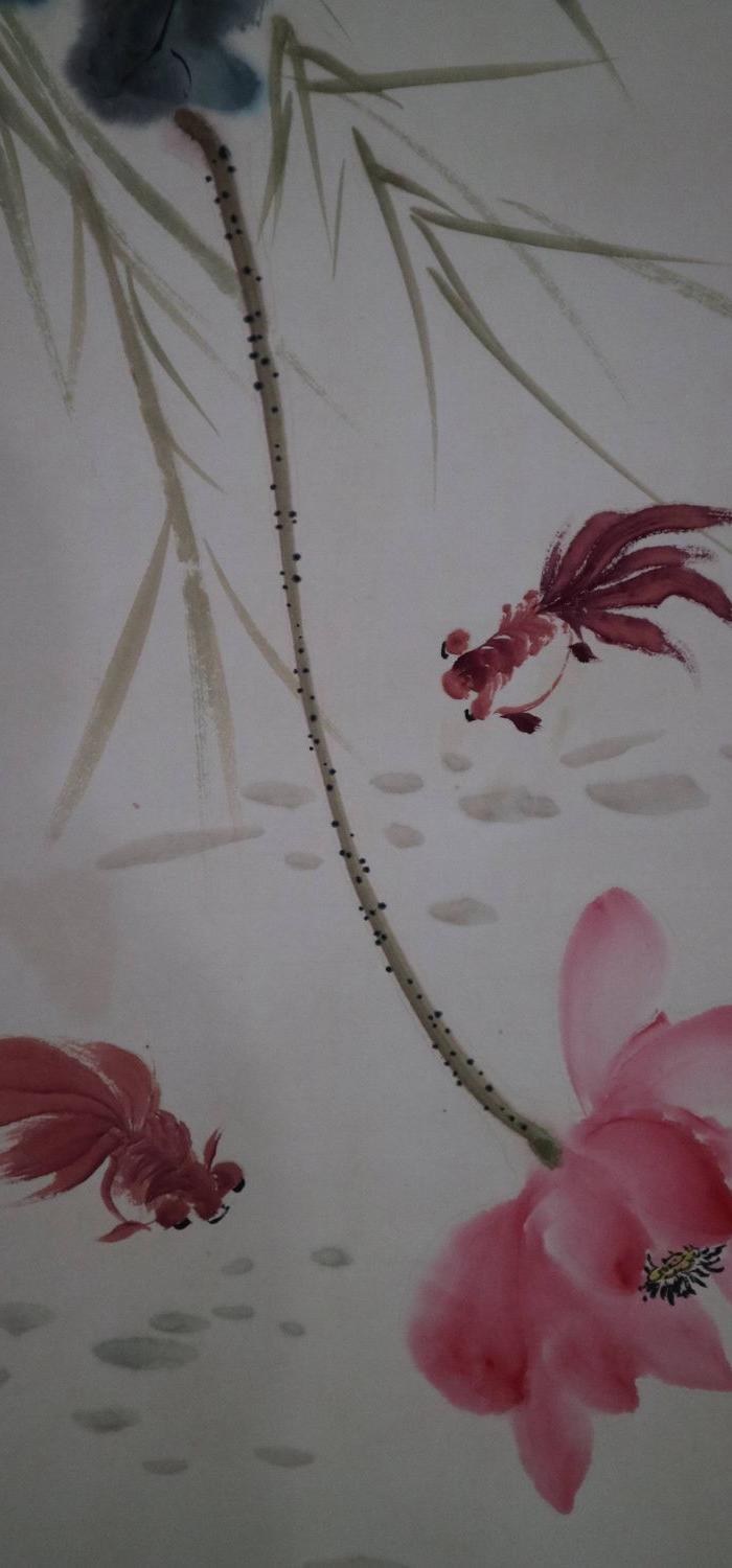 汪亚尘花鸟精品十二条屏